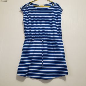 Michael Kors | Blue & white stripped dress
